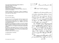 Anteprima di Partecipi ai suoi novizi che il S. Padre li ha benedetti in modo tutto particolare; li ringrazi delle preghiere fatte per lui e porga loro gli auguriper le feste natalizie.