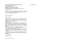 Anteprima di Le comunica la benedizione apostolica con indulgenza plenaria ottenuta per lei e la sua famiglia dal S. Padre. Invia in anticipo gli auguri per le feste natalizie.