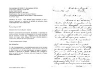 Anteprima di Gli invia L. 1500 affinché faccia intonacare la casa e mettere i pavimenti,in modo che sia abitabile da settembre; faccia invece sospendere i lavoridella chiesa.