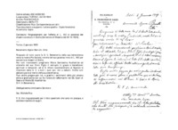 Anteprima di Ringraziamenti per l'offerta di L. 100 in soccorso del disastro avvenuto in Sicilia [terremoto di Messina del 28/12/1908].
