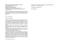 Anteprima di Del Coad. Milozzi A. (v. A4550214) se ne occupa D. Albera P., ora a Parigi.Morte di D. Ronchail G. Spera abbia eletto l'Avv. AlvisiMasella nuovo Procuratore del processo di D. Bosco. Notizie su D. Baratta C.M.