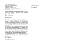 Anteprima di Augurandole buona festa dell'Immacolata, le invia una copia del libro pubblicato in occasione del Giubileo del Dogma dell'Immacolata Concezione.