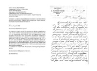 Anteprima di Le assicura che pregherà per la persona di servizio inferma che le ha raccomandato. Riguardo alla compagna per la sua vecchiaia, le consiglia diparlare alla direttrice di lì.