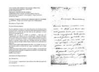Anteprima di Ringrazia vivamente per la generosa ospitalità concessagli (v. A4550241).Porge i suoi cordiali auguri per le feste pasquali.