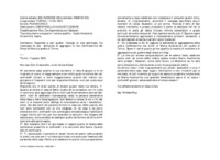 Anteprima di Risponde a vari quesiti. Consigli di vita spirituale. Ha trasmesso la suadomanda di aggregare la loro Confraternita dei Divoti di Maria a quella di Torino.