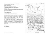 Anteprima di Lo invita a fare da priore alla festa di S. Francesco di Sales; gli invial'orario delle funzioni.