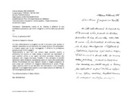 Anteprima di Esortazione rivolta al ch. Dantas a differire la sua professione perpetua e gli ordini maggiori a motivo della sua giovane età.
