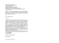 Anteprima di Lett. del Rettor Magg.SDB, che, in spirito di obbedienza al S. Padre, si dice disposto ad inviare due Sacerdoti SDB a Zurigo, perché abbiano cura spirituale degli emigrati italiani. [Stesura del testo ms allografa].