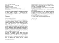 Anteprima di Esortazione rivolta all'Isp. del Brasile del Nord a procedere con cautela nell'aprire nuove case e a contrarre nuovi debiti. Autorizzate le fondazioni di Sergippe e S. Joaquin. Ringraziamenti per le notizie su D. Graglia.