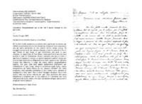 Anteprima di Ringraziamenti per la lett. del 2 aprile. Consigli di vita spirituale.