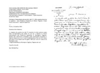Anteprima di Rispondendo alla sua lett. del 27-11-1904, precisa che circa le questionisulla Prefettura Apostolica di Mons. Fagnano ritiene dover consultare il Capitolo Superiore.
