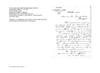 Anteprima di Lo ringrazia per aver ricevuto la notizia della sua prima messa ed esprime partecipazione con la preghiera.
