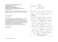 Anteprima di In riferimento alla relazione inviatagli il 02.05.1899, lo esorta a proseguire nel suo ministero e a far conoscere Don Bosco e la sua vita.