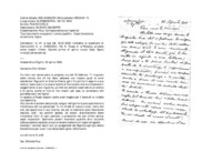 Anteprima di In rif. a sua del 19.02.1908, richiama la questione di Camiciottoli D. (v. A4560204). Per D. Russo A. a Panama, proceda come meglio ritiene. Cautelaprima di aprire nuove Case. Spera inviargli personale sal.