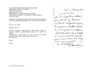Anteprima di Lo sollecita ad inviare risposta al Sig. Masera, sindaco di Trofarello,riguardo al giovane Bertolino O., di cui parola il 27.02.1902.