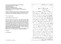 Anteprima di Rispondendo a sua lett. del 04.01.1898, gli scrive a B.Aires. Ringrazia perle notizie, assicura preghiere per la sua vita sal. e per la sua futura ordinazione sacerdotale. Manda saluti all'ascritto Fontana.