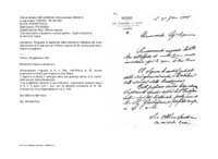 Anteprima di Ringrazia la Superiora delle Adoratrici Perpetue del S.mo Sacramento di Insbruck per l'offerta ricevuta di 2O corone austriache. Assicura preghiere.