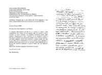 Anteprima di Ringrazia per la sua lettera del 31/05 elogiando il suo lavoro. Raccomanda di coltivare le vocazioni e lo studio del latino (Fotocopia di orig.)