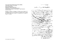 Anteprima di Informa la Contessa di Tournai che da Roma la S. Congregazione dei Riti nonpuò esaudire la richiesta di testo di Messa per l'aumento della fede, se essa non è presentata da un gruppo di Vescovi (t.francese).