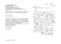 Anteprima di Ha ricevuto i suoi auguri onomastici e l'offerta dei Cooperatori Salesiani di L. 151.90. Ringrazia e assicura preghiere. (Fotocopia di orig.)