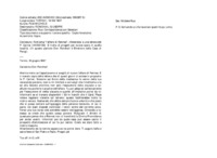 Anteprima di Richiama l'affare di Rennes, riferendosi a una lettera del P. Cartier. Si tratta di progetti per nuova opera in quella località. (In questo periodo Don Ronchail è Direttore della Casa di Parigi).