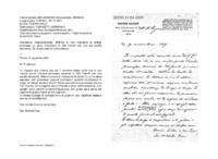 Anteprima di Rispondendogli, afferma di non ricordarsi di avergli promesso un aiuto finanziario di 300 franchi per una sua sorella educanda. Gli chiede ulterioridilucidazioni.