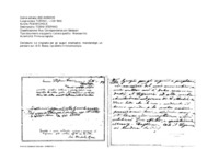 Anteprima di Lo ringrazia per gli auguri onomastici, mandandogli (facciaretro) un pensiero firmato da D. Bosco.