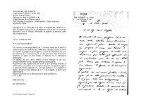 Anteprima di In rif. a sua dell'11.02.1902, lo ringrazia per l'offerta di L. 25O. Ringrazia inoltre per le condoglianze ricevute per la morte del Sig.Gastini e di D. Reviglio. Ringrazia se pagherà la pensione della Sig.ra Ugues Anna.