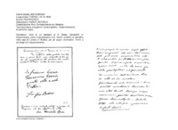 Anteprima di Invio di un pensiero di D. Bosco come ringraziamento a D. Varchi, prefetto di sacrestia nella casa di Lorena in Brasile, per gli auguri onomastici. Invito a scrivergli più frequentemente.
