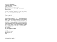 Anteprima di Ringraziamenti per la nomina da parte del S. Padre di Mons. Cagliero Giovanni Vicario Apostolico della Patagonia ad Arcivescovo di Sebaste.