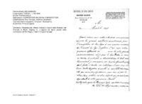 Anteprima di Ringrazia per offerte ricevute a favore delle Missioni del Vicariato diMons. Cagliero G., a seguito dei danni causati dalle inondazioni del Rio Negro.