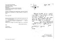 Anteprima di Ringraziamenti per congratulazioni ricevute per avvenuta dichiarazione di Venerabilità di D. Bosco. [Modello di circolare, ms. allogr.].