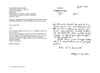 Anteprima di Ringraziamenti per partecipazione alle tribolazioni della Congregazione Salesiana. Preghiere. [Modello di circolare, ms. allogr.]