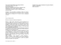Anteprima di Invita alla festadi S. Francesco di Sales e ne unisce il programma. Informache la conferenza annuale si terrà il 02.02.1910 nella chiesa di S. Giovanni Ev. in Torino e invita a partecipare numerosi.