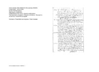 Anteprima di Presa d'abito ad Avigliana. (Testo francese)