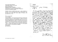 Anteprima di Scrive al direttore della Casa di Londra chiedendo di accogliere il giovane Marchese Marcello Ferrero Degubertanisnella sua Casa per lo studio della lingua inglese. La pensione sarà corrisposta dal suo tutore.