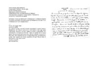 Anteprima di Invia una lettera per D. Blackborow E. Chiede se dispone di qualche confratello che possa andare ad Alessandria nel caso in cui D. Blackborow E. non volesse andarci.