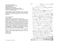 Anteprima di Spiega il caso del ch. Brownrigg W. che fece i voti perpetui senza essere stato ammesso che ai triennali. Avvisa che forse l'anno prossimo andrà a fargli visita. Raccomanda di avere cura del coad. Franceschi L.