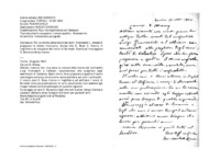 Anteprima di Ric. la notizia della morte del confr. Franceschi L. chiede di preparare la lettera mortuaria. Avvisa che D. Buss C. ritorna in Inghilterra ad occuparsi dei novizi di Burwash. Esorta ad incoraggiare D. Bonavia nel suo lavoro.