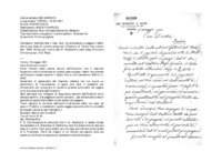 Anteprima di Notifica che il Cap. Sup. ha provveduto a pagare i debiti che la sua Casa di Londra aveva con l'Oratorio di Torino fino a tutto sett. 1899. Avvisa del ritorno del ch. MacCarthy nella Casa di Londra [firma e ps aut. di D. Rua]