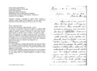 Anteprima di Concede il permesso di vestire l'abito religioso ai coadiutori inglesi. Chiede di dare ospitalità a due suoi nipoti che si recheranno a Londra [Ms. allogr. con firma e p.s. aut. di D. Rua].