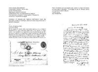 Anteprima di Si compiace per l'apertura dell'Oratorio vicino alla Parrocchia. Chiede di mandargli relazione di tale inaugurazione per il Bollettino Salesiano.