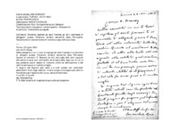Anteprima di Dovendo ospitare gli esuli francesi gli dà il permesso di alloggiarli presso l'Oratorio all'altra estremità della Parrocchia. Raccomanda di valutare bene chi mettere a capo della sua Casa.