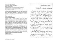 Anteprima di Informa che D. Rafferty non potrà essere nominato dir. perché egli desidera frequentare la lezione di Morale di Mons. Bertagna. Si rallegra per le molte ordinazioni sacerdotali che hanno avuto [Ms. allogr. con firma aut.]
