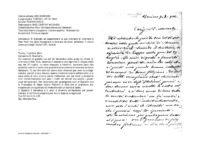 Anteprima di È disposto ad assecondare la sua richiesta di ritornare a New York ma deve impegnarsi e lavorare da buon salesiano; lì dovrà avere cura degli italiani [All.: busta].
