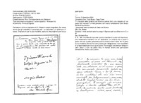 Anteprima di Invia un pensiero di D. Bosco in copia litografata. Sul verso scrive che gli manderà il personale sal.: un sacerdote, un chierico e il cuoco. Dispiaciuto per la sua malattia, assicura che pregherà per la sua guarigione.