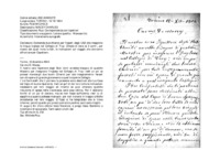 Anteprima di Domanda due chierici per l'Ispett. degli USA che insegnino la lingua inglese nel Collegio di Troy. Chiede di dare ai 3 confr., per mezzo dei quali invia la lett, le indicazioni sul viaggio che dovranno affrontare per Capetown