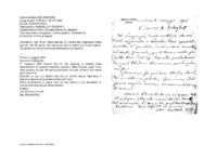 Anteprima di Lett. al dir. della casa sal. di Londra per ringraziarlo della sua lett. del 29 aprile. Gli comunica che la madre è in buona salute. [Originale con firma e nome del destinatario autografi.]