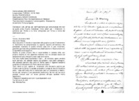 Anteprima di Lett. alI'Isp. sal. dell'Inghilterra per comunicargli che non sa quale prete lituano mandargli. Invia saluti per i missionari in partenza per l'India e la Cina. [Originale con firma e nome del destinatario aut.]