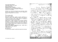 Anteprima di Lett. all'Isp. sal. dell'Inghilterra per sottolineare il debito che ha la casa di Capetown con l'Oratorio di Torino e sollecitarne il pagamento. [Originale con P.S. e firma aut.]